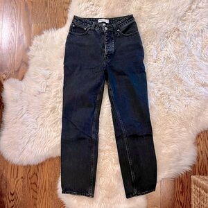 Abercrombie & Fitch Curve Love Dad High Rise Jean